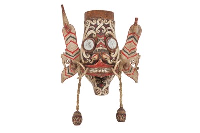 Lot 332 - A DAYAK HUDOQ MASK