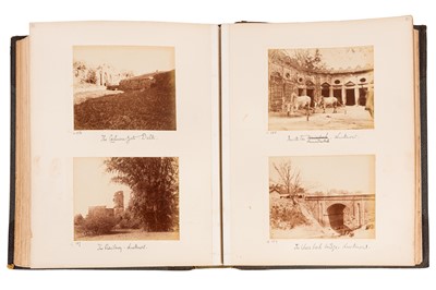 Lot 62 - VIEWS IN INDIA – Photographic Album.