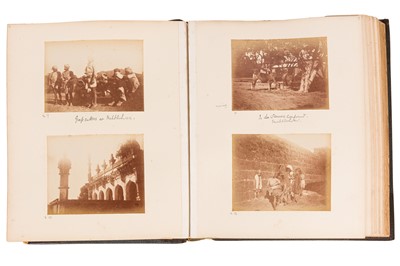 Lot 62 - VIEWS IN INDIA – Photographic Album.