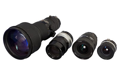 Lot 1048 - A Selection of Nikon Lenses
