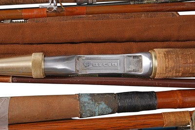 Lot 82 - A LARGE COLLECTION OF COARSE AND SEA FISHING RODS