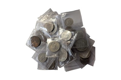 Lot 46 - GEORGE VI (1937 - 1952), COLLECTION OF 25x  UNCIRCULATED COIN COLLECTION.