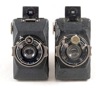 Lot 127 - A Pair of Early Zeiss Ikon Kolibri 127 Cameras.
