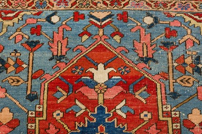 Lot 75 - AN ANTIQUE HERIZ CARPET, NORTH-WEST PERSIA