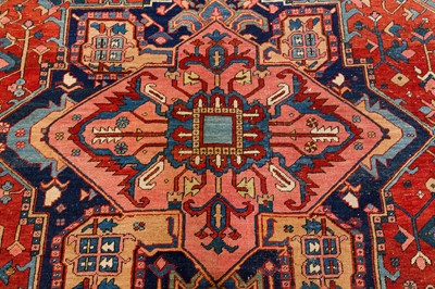 Lot 75 - AN ANTIQUE HERIZ CARPET, NORTH-WEST PERSIA