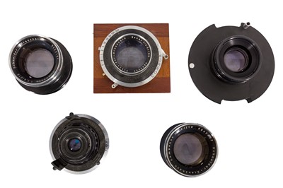 Lot 1065 - A Selection of Boxed Large Format Lenses
