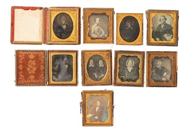 Lot 1130 - A Group of Daguerreotype Portraits