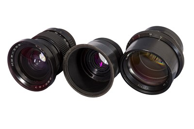 Lot 1068 - A Selection of Russian Medium/Large Format Lenses