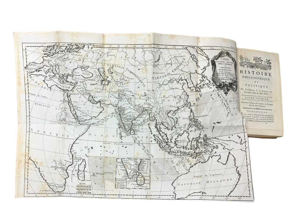 Lot 77 - Raynal. Histoire philosophique and others.