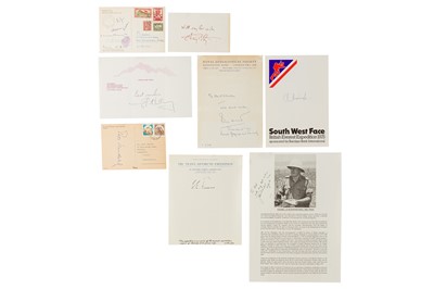 Lot 48 - Autograph Collection.- Explorers