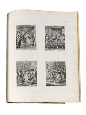 Lot 250 - Holbein (Jean). Triomphe de la Mort, Basle, 1780