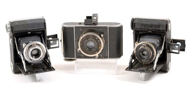Lot 1111 - Three Uncommon 127 Roll Film Cameras.