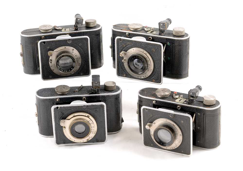 Foth Camera Lot 1107 - Group of Four Foth Derby Folding 127 Roll