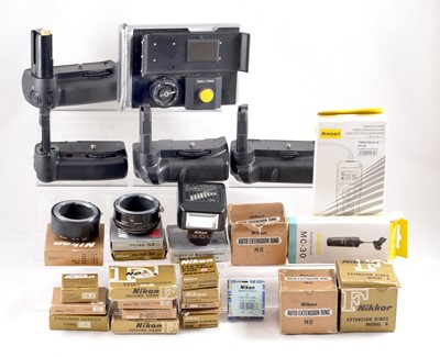 Lot 1051 - Large Selection of Nikon Accessories.