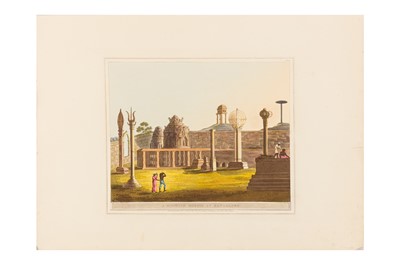 Lot 188 - FIVE HAND COLOURED AQUATINTS AFTER LIEUTENANT JAMES HUNTER, SCENES OF BANGALORE AND OSAR