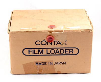 Lot 1037 - RARE Contax RTS I/II 250 Film Back & Pro Motor Drive Outfit.