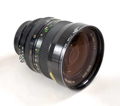 Lot 1082 - Vivitar Series 1 Zoom Lenses, Nikon Manual Focus Fit.