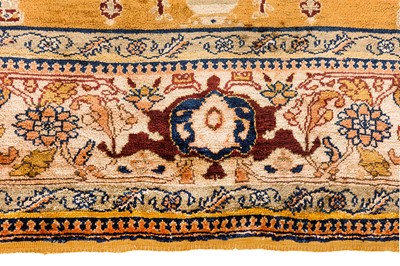 Lot 90 - AN  EXTREMELY FINE ANTIQUE BURSA PRAYER RUG, TURKEY