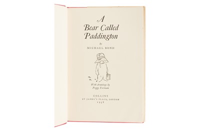 Lot 160 - Bond. A Bear Called Paddington, first ed, 1958