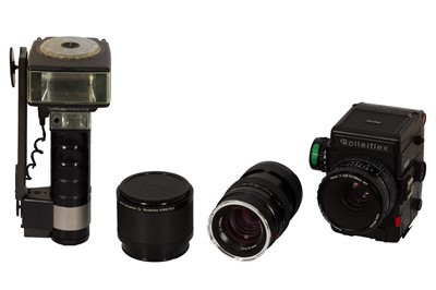 Lot 230 - A Rolleiflex 6003 Professional Medium Format Outfit