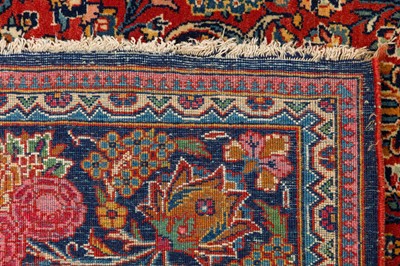 Lot 96 - A PAIR OF VERY FINE KASHAN RUGS, CENTRAL PERSIA