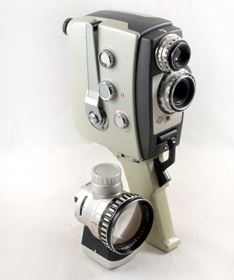 Lot 1101 - A Rare Agfa Movex Reflex Standard 8 Cine Camera Outfit.