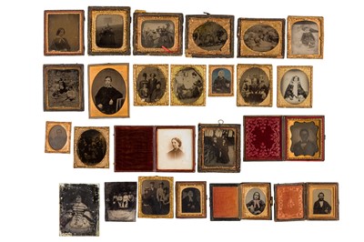 Lot 6 - A Selection of Ambrotypes & Tintypes c.1880s