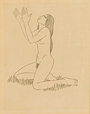 Lot 4 - ERIC GILL (BRITISH 1882-1940)