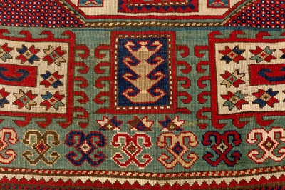 Lot 106 - AN ANTIQUE KAZAK KARACHOPF RUG, SOUTH CAUCASUS