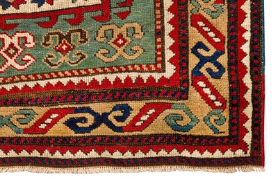 Lot 106 - AN ANTIQUE KAZAK KARACHOPF RUG, SOUTH CAUCASUS