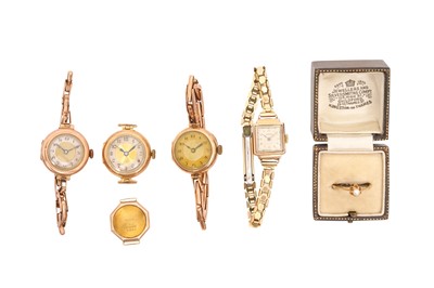 Lot 38 - A COLLECTION OF WATCHES AND JEWELLERY
