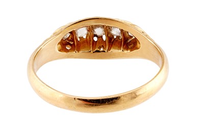 Lot 291 - A DIAMOND RING, CIRCA 1902