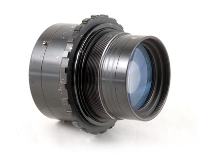 Lot 209 - An Uncommon Ex-WD TT&H 4 inch f2 Anastigmat (2 1/4" x 2 1/4") Lens.