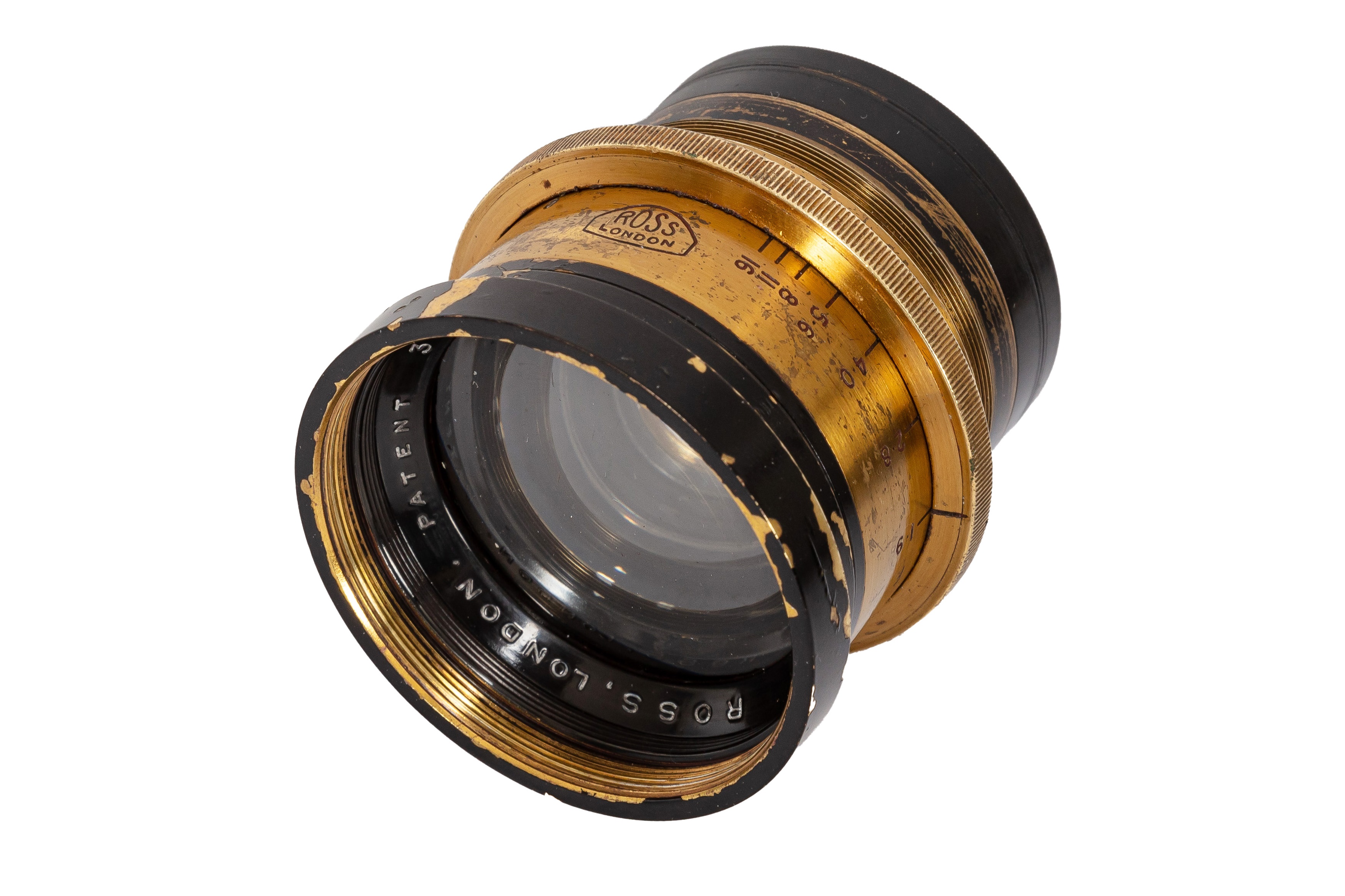 J*W様 328 Ross London Xpres 105mm f/3.8改造 Lot 213 - A Ross London 3