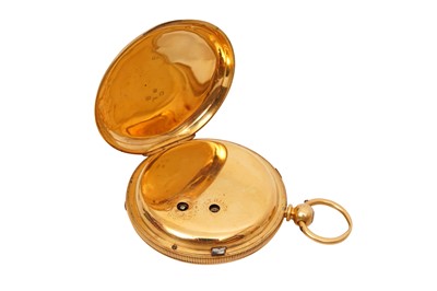 Lot 80 - WILLIAM DUCKWORTH 18CT GOLD POCKET WATCH