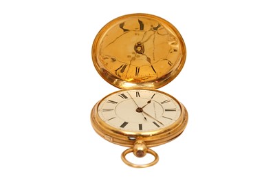 Lot 80 - WILLIAM DUCKWORTH 18CT GOLD POCKET WATCH