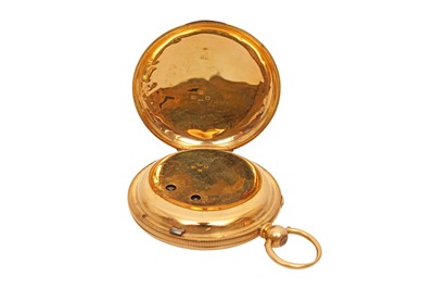 Lot 80 - WILLIAM DUCKWORTH 18CT GOLD POCKET WATCH