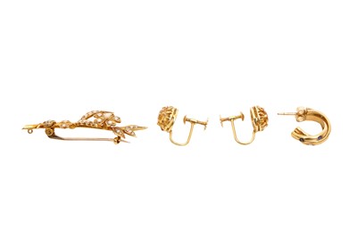 Lot 42 - A COLLECTION OF GEM-SET JEWELLERY
