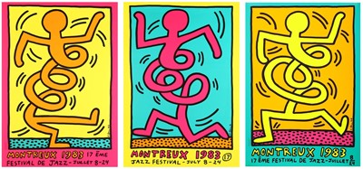 Lot 146 - KEITH HARING (AMERICAN 1958-1990)