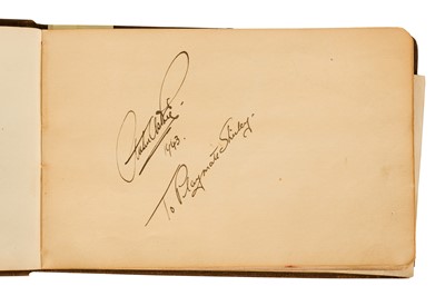 Lot 32 - Autograph Album.- Vintage Actors & Entertainers