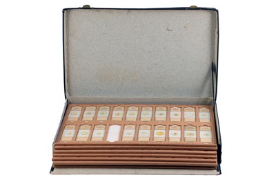 Lot 9 - A Large Storage Case of Botanical Microscope Slides marked "Microscopical Preparations".