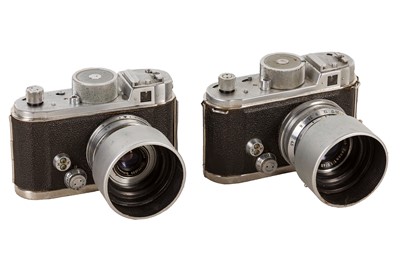 Lot 143 - A Pair of Robot II Half Frame 35mm Cameras