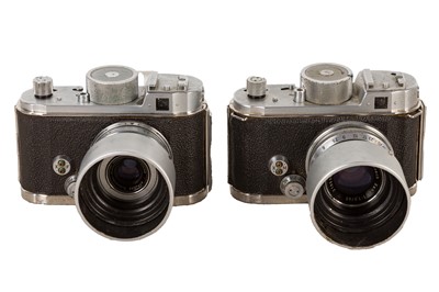 Lot 143 - A Pair of Robot II Half Frame 35mm Cameras