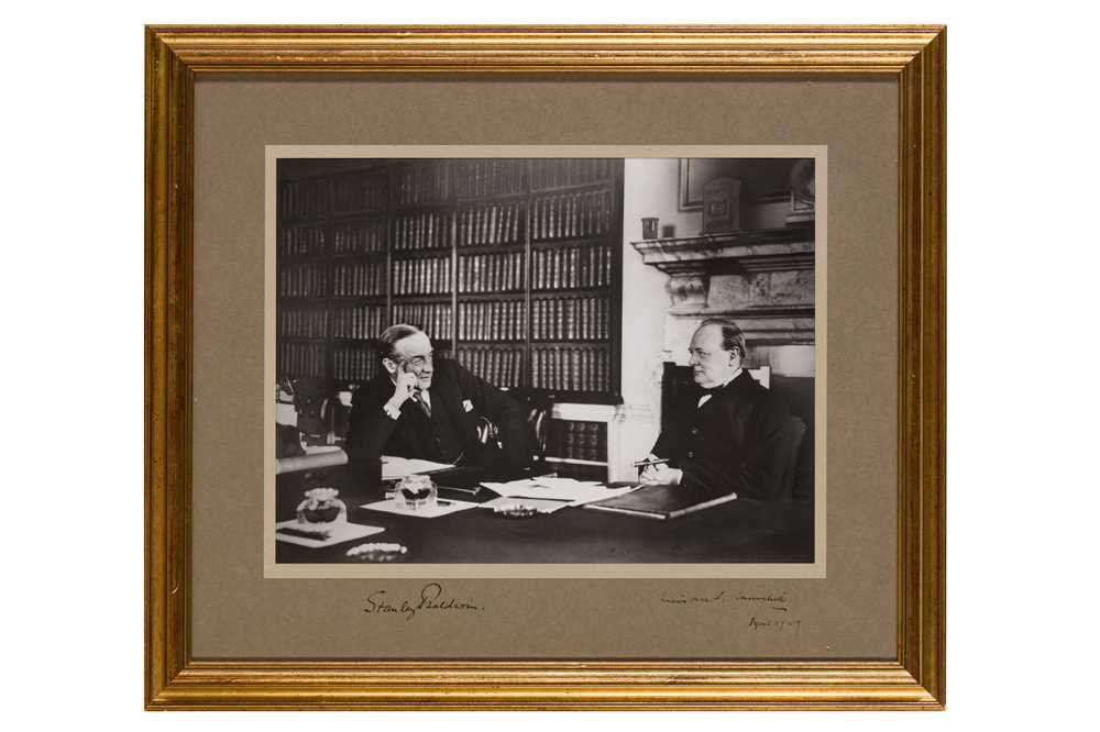 Lot 398 - Churchill (Winston Spencer) and Stanley Baldwin