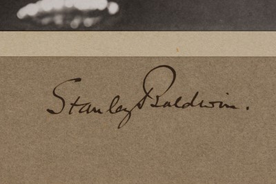 Lot 398 - Churchill (Winston Spencer) and Stanley Baldwin