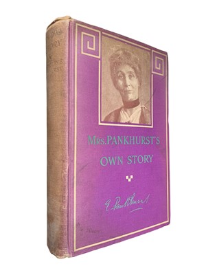 Lot 31 - Suffragettes: Vera L. Holme & Emmeline Pankhurst