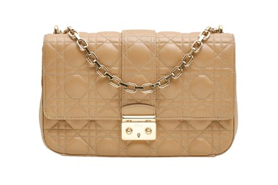 Lot 122 - Christian Dior Beige Miss Dior Flap Bag