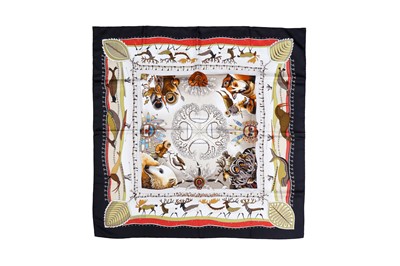 Lot 361 - Hermes 'La Vie Du Grand Nord' Silk Scarf 90