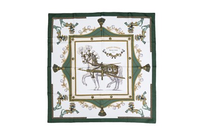 Lot 151 - Hermes 'Harnais Français Premier Empire' Silk Scarf