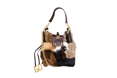 Lot 87 - λ Dolce & Gabbana Brown Fur Tote